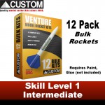 12 pack - Venture Rocket Kit - Custom Bulk Pack - 