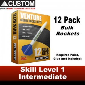 12 pack - Venture Rocket Kit - Custom 70001 - 