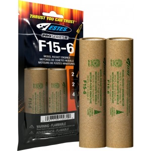 Estes 10032- F15-6 Model Rocket Engines (2)