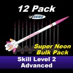 Super Neon Model Rocket Kit (12 pk)  - Estes 1748