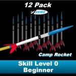 Camp Rocket Model Rocket Kit  - (12 pk) Estes 1752 - 