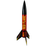 Red Flare Model Rocket Kit  - Estes 1954