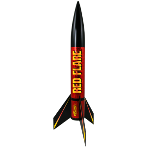 Red Flare Model Rocket Kit  - Estes 1954