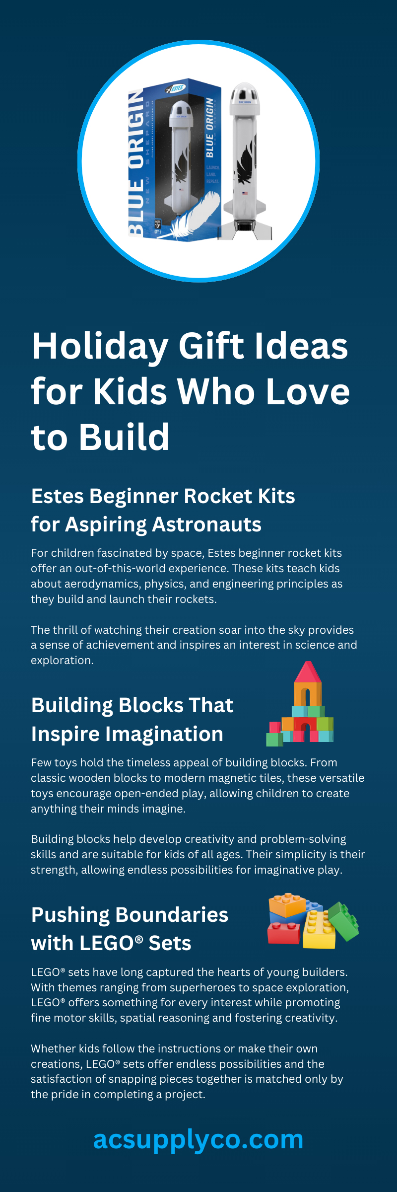 Holiday Gift Ideas for Kids Who Love to Build